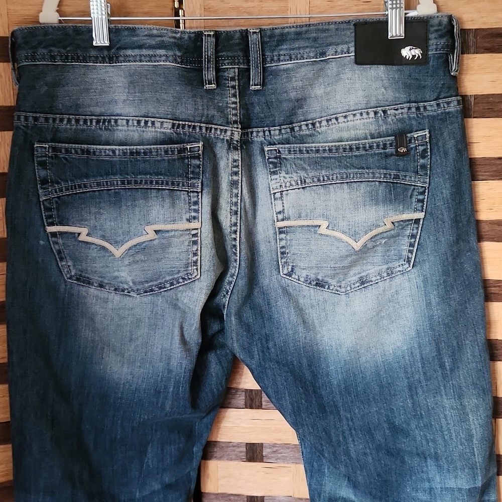 Buffalo David Bitton 36/30 King Button Down Slim Bootcut Jeans
